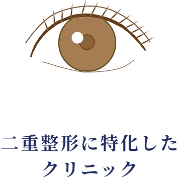 二重整形に特化したクリニック