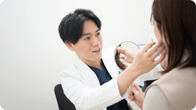 院長がカウンセリングを担当