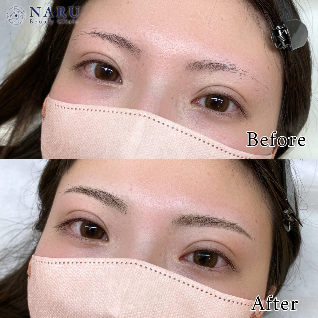 30代女性　眉アートメイク